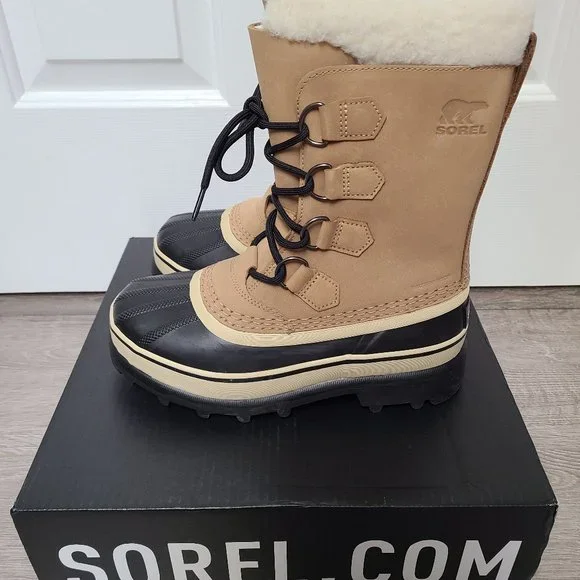 Sorel Caribou Winter Snow Boots New in Box Size 6 - Picture 3 of 7